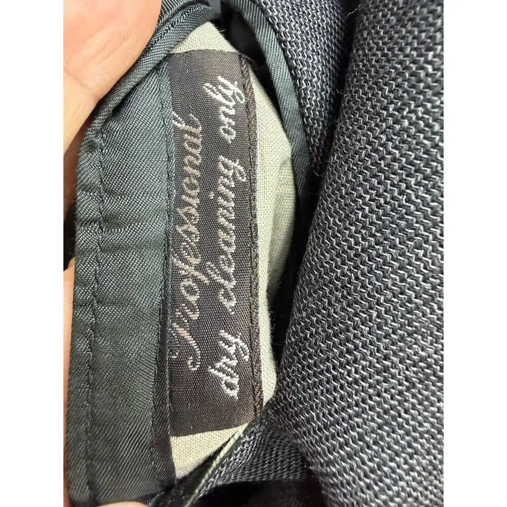 Vintage Gianni Versace Uomo Couture Double Breasted Blazer Italy 1987